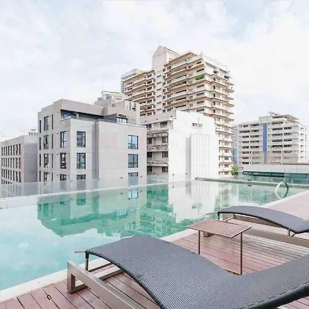 Stylish Studio Bedroom, Bts Asok, Sukhumvit Bangkok Exterior photo